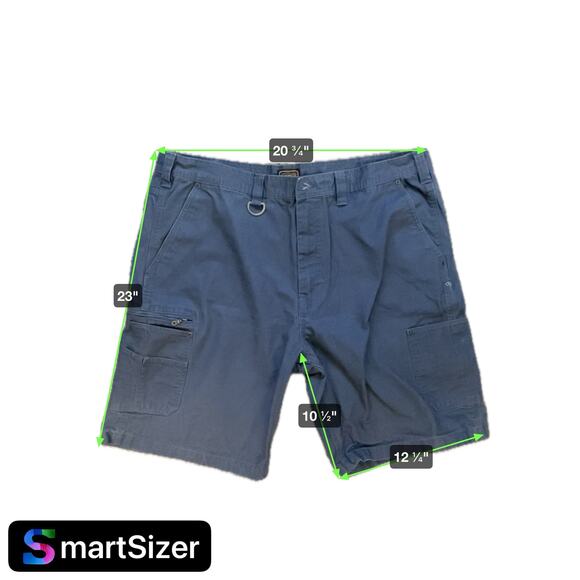 CE Schmidt Workwear Ripstop Utility Carpenter Shorts Men’s 44 Cargo blue‎ - Picture 3 of 5
